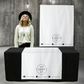 Pop Up Winkel Tafel Runner Banner Business Logo Wandkleed