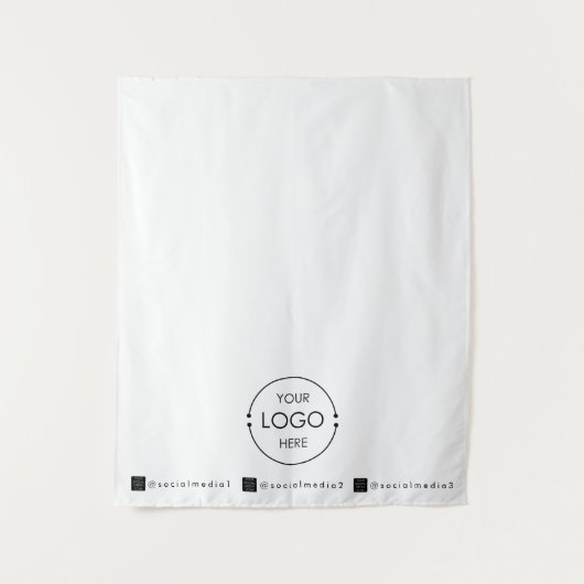 Pop Up Winkel Tafel Runner Banner Business Logo Wandkleed (Voorkant)