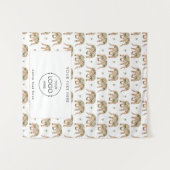 Pop Up Winkel Tafel Runner Banner Logo Exotic Wandkleed (Voorkant (horizontaal))