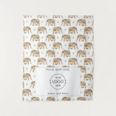 Pop Up Winkel Tafel Runner Banner Logo Exotic Wandkleed (Voorkant)