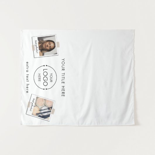 Pop Up Winkel Tafel Runner Banner Logo Foto's Wandkleed (Voorkant (horizontaal))