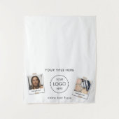 Pop Up Winkel Tafel Runner Banner Logo Foto's Wandkleed (Voorkant)