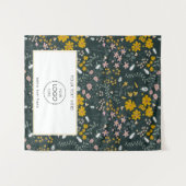 Pop Up Winkel Tafel Runner Banner Logo Wildflowers Wandkleed (Voorkant (horizontaal))