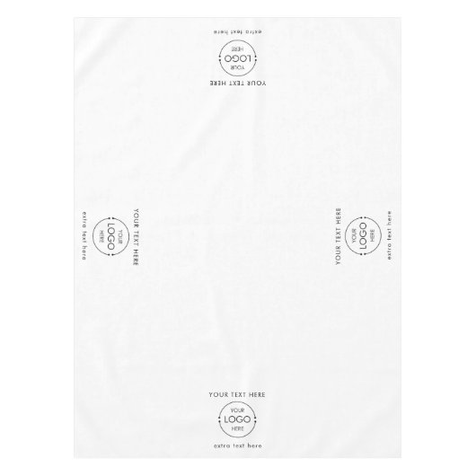 Pop Up Winkel Tafel Runner Banner Zakelijke Logo T Tafelkleed (Voorkant)