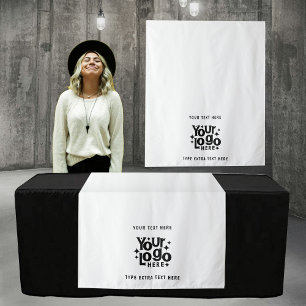 Pop Up Winkel Tafel Runner Banner Zakelijke tekst Wandkleed