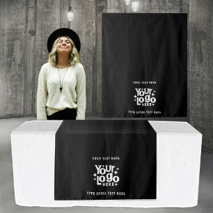 Pop Up Winkel Tafel Runner Banner Zakelijke tekst Wandkleed