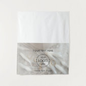 Pop Up Winkel Tafel Runner Teken Logo Sieraden Ven Wandkleed (Voorkant)