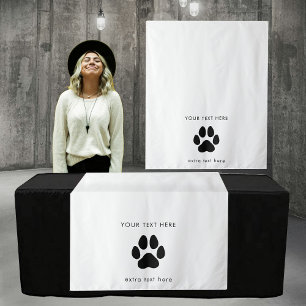 Pop Up Winkel Tafel Runner Teken Zakelijke Hond Ve Wandkleed