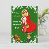 pop-upluiken Happy St Patricks Day Daughter Feestdagenkaart (Staand voorkant)