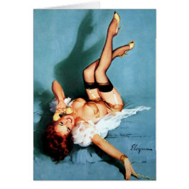  pop-upmeisje op telefoon