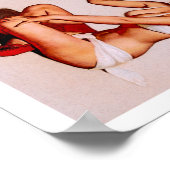  pop-upmeisje poster (Hoek)