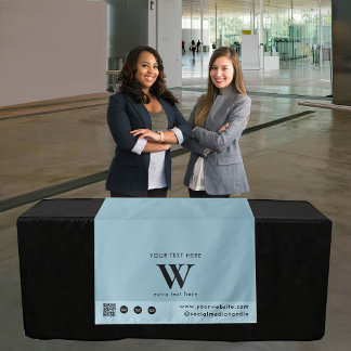 Pop-upwinkel Eenvoudig Logo QR-code Tafelkleed Bla Wandkleed