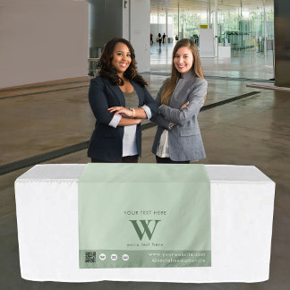 Pop-upwinkel Letter Logo QR-code Tafel Runner Groe Wandkleed