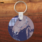 Pop van Barn Horse Sleutelhanger (Voorkant)