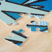 Pop van boeken legpuzzel (Zijkant)