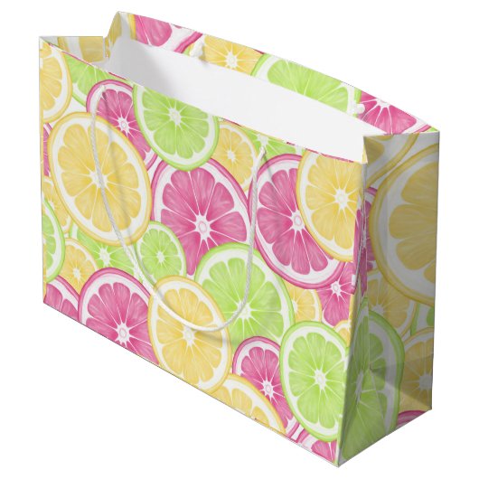 Pop van Bright en fruit Groot Cadeauzakje (Achterkant Gekanteld)