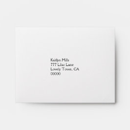 Pop van Colour PAARS Wedding RSVP V36 Enveloppen