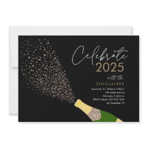 Pop van de Bubbly Nieuwjaarskaart