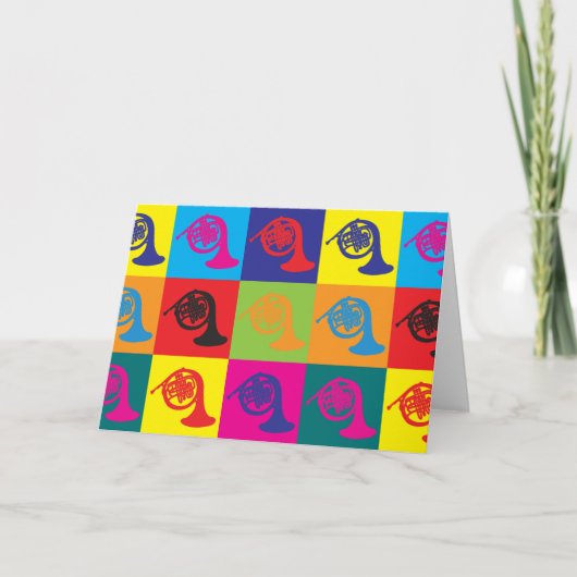 Pop van de Franse Hoorn Kaart (Voorkant)