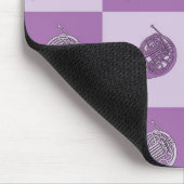 Pop van de Franse Hoorn Muismat (Hoek)