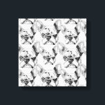 Pop van de Franse krant Bulldog Art Canvas Afdruk<br><div class="desc">Pop van de Franse krant Bulldog Art Canvas Print</div>