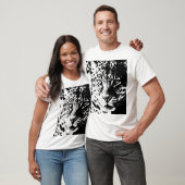 Pop van de Sjabloon van Mannen ratten Kunststoflui T-shirt (Unisex)