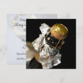 Pop van de uitnodiging van Cork (Voorkant / Achterkant)