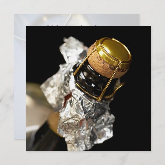 Pop van de uitnodiging van Cork (Voorkant / Achterkant)