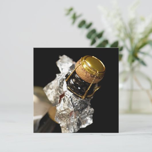 Pop van de uitnodiging van Cork (Staand voorkant)