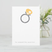 Pop van de uitnodiging van de Vraag-opdrachtpartij (Staand voorkant)