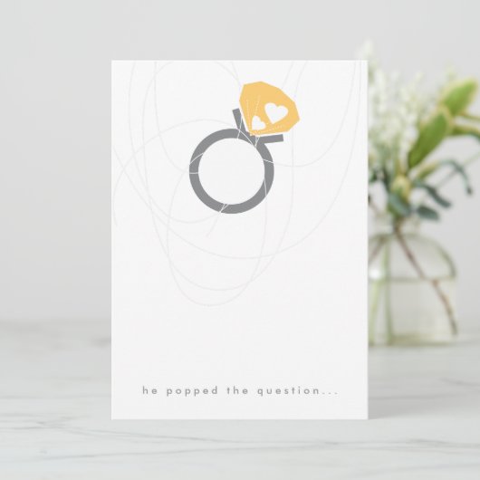 Pop van de uitnodiging van de Vraag-opdrachtpartij (Staand voorkant)