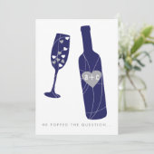 Pop van de Uitnodigingsmarine van de Partij voor d Kaart (Staand voorkant)