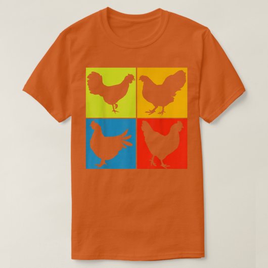 Pop van Dierenvrienden van Boerderijen van pluimve T-shirt (Design voorkant)