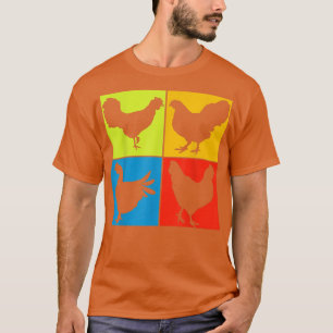 Pop van Dierenvrienden van Boerderijen van pluimve T-shirt