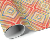 Pop van een alternatief diamantpatroon voor Reds Cadeaupapier (Rol Hoek)