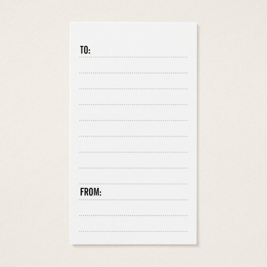 Pop van flessen Nieuw jaar Vakantiedag Label Visitekaartje (Achterkant)