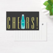 Pop van flessen Nieuwjaar feestdag Gift Labels Visitekaartje (Bureau)