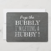 Pop van het Bubbly Funny Bridesmaid Proposal Kaart (Voorkant)