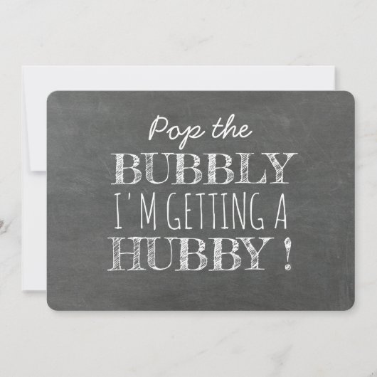 Pop van het Bubbly Funny Bridesmaid Proposal Kaart (Voorkant)