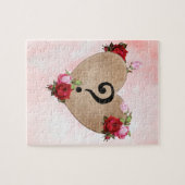  Pop van het hart De vraag Jigzaag Puzzle Legpuzzel (Horizontaal)