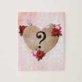  Pop van het hart De vraag Jigzaag Puzzle Legpuzzel (Verticaal)