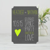 Pop van het kleurenbord sparen de Datum Save The Date (Staand voorkant)