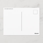 Pop van het meer met de graafmachine Kunstavontuur Briefkaart (Achterkant)