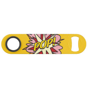 Pop van komische boeken Art POP KA-POW Speed Flessenopener