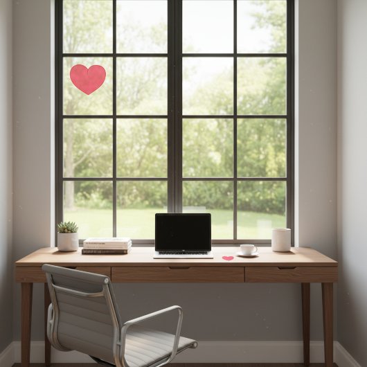 Pop van liefde raamsticker