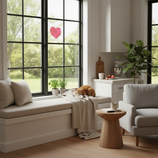 Pop van liefde raamsticker