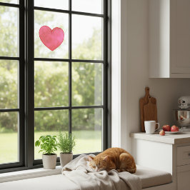 Pop van liefde raamsticker