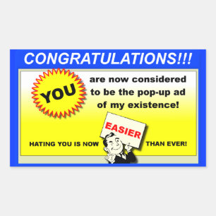 Pop van mijn leven grappige sticker