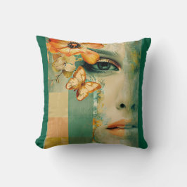 Pop van Oranje Abstract Sierkussen