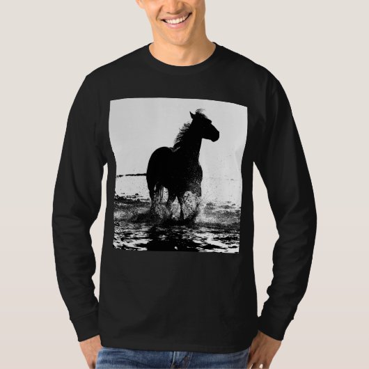Pop van paarden t-shirt (Voorkant)